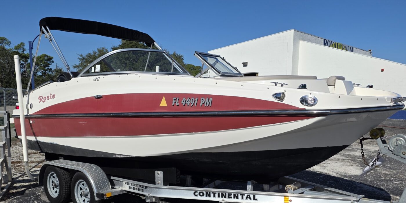 2013 BAYLINER 190 DECK BOAT